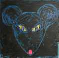 Mean Blue Mouse